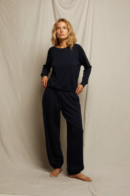 Beach Terry Sweatpant - Navy