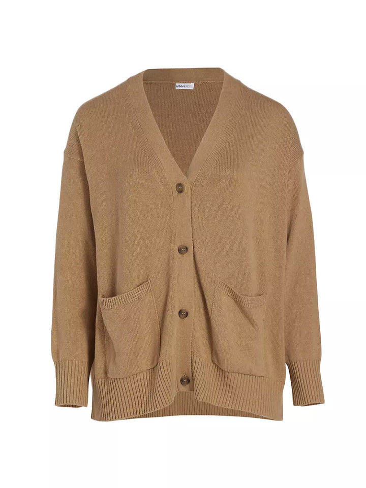 Cotton Cashmere Oversized Cardi