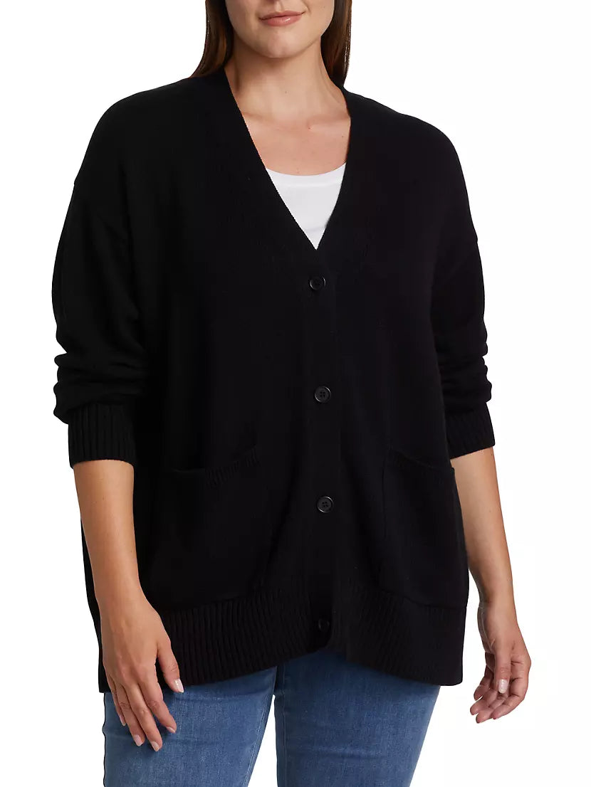 Cotton Cashmere Oversized Cardi