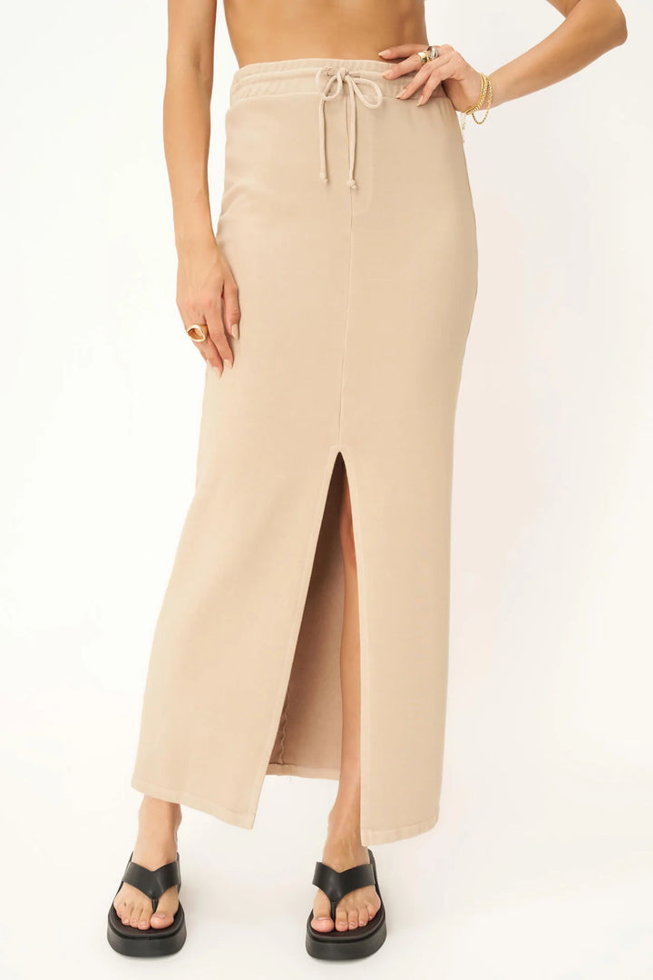 Eternal Front Slit Maxi Skirt